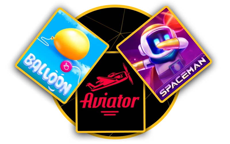 Experimenta la máxima descarga de adrenalina con Aviator y otros juegos de choque en Melbet Casino.