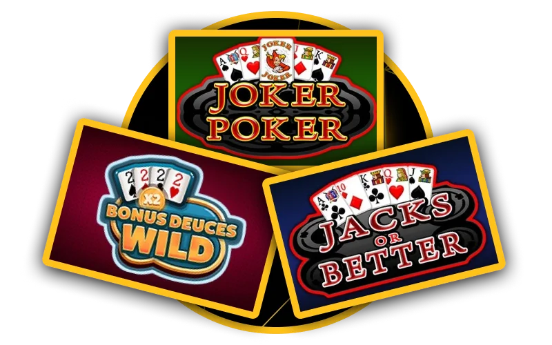 Pon a prueba tu estrategia jugando a una variedad de juegos de video póker en el casino Melbet.