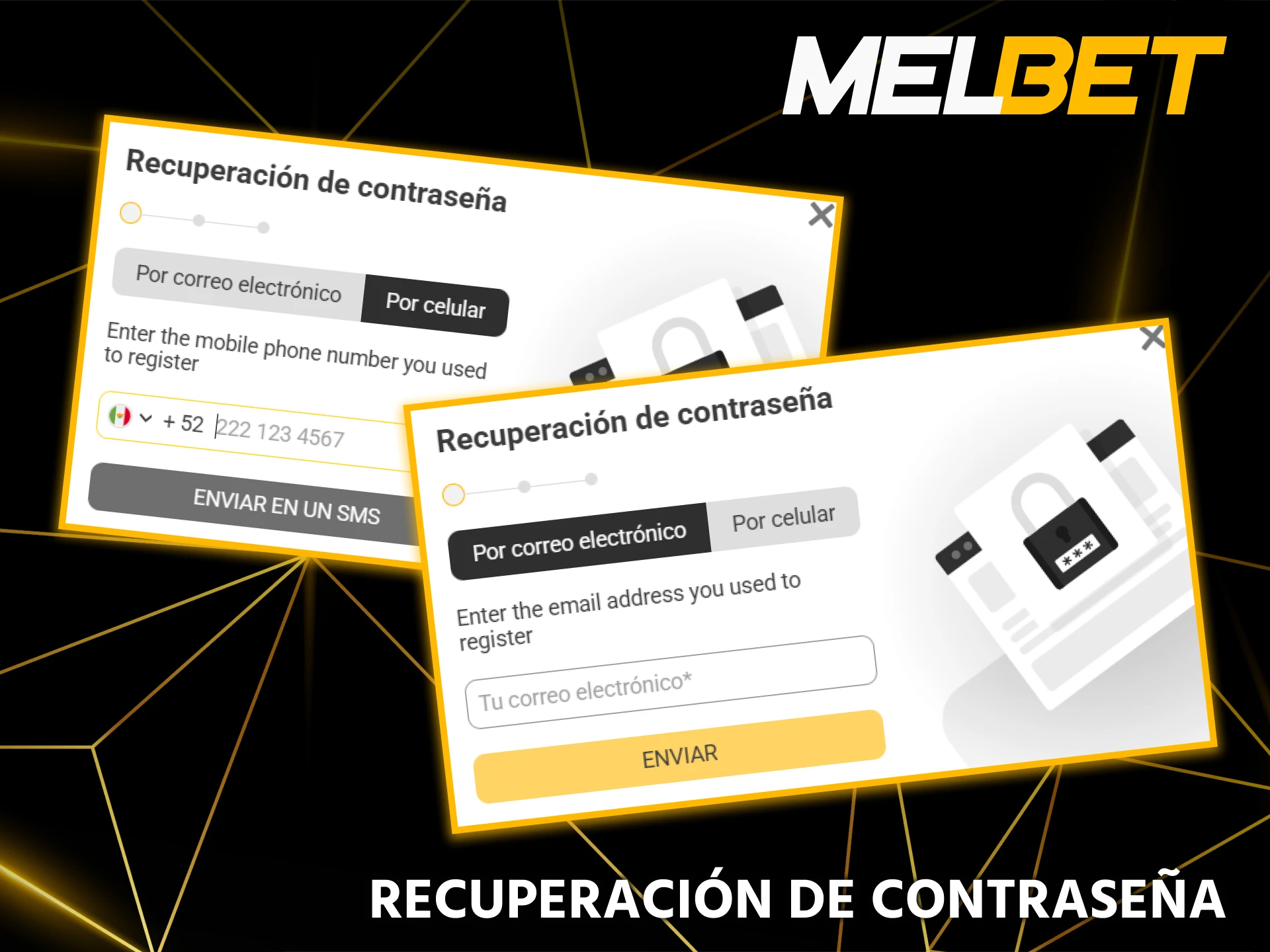 Utilice las herramientas de recuperación de contraseña de su cuenta si olvidó sus credenciales de inicio de sesión de Melbet.